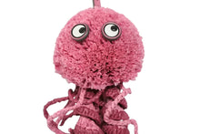 画像をギャラリービューアに読み込む, 極美品 ANYA HINDMARCH アニヤハインドマーチ Jellyfish ジェリーフィッシュ チャーム ラフィア 牛革 ピンク ゴールド金具 中古 4b007293