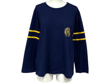 画像をギャラリービューアに読み込む, CHROME HEARTS クロムハーツ ROLLER SKATE HORSESHOEL/S TEE ナンバリング 長袖カットソー ブルー サイズM 美品 中古 4b007294