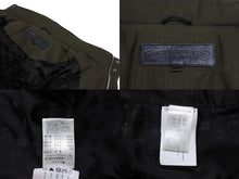 画像をギャラリービューアに読み込む, 極美品 CHROME HEARTS クロムハーツ STIFF FBRC スティッフ ファブリックダウンジャケット サイズXL クロスボールボタン カーキ 中古 4b010031