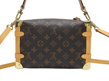 画像をギャラリービューアに読み込む, 新品同様 LOUISVUITTON ルイヴィトン サイドトランクPM ショルダーバッグ M46815 モノグラムキャンバス ヌメ革 ブラウン ゴールド金具 中古 4b007301