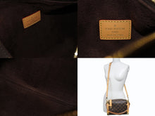 画像をギャラリービューアに読み込む, 新品同様 LOUISVUITTON ルイヴィトン サイドトランクPM ショルダーバッグ M46815 モノグラムキャンバス ヌメ革 ブラウン ゴールド金具 中古 4b007301