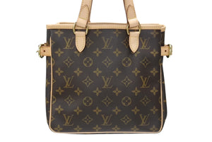 極美品 LOUIS VUITTON ルイヴィトン パティニョール ハンドバッグ M51156 モノグラムキャンバス ブラウン 中古 4b007306