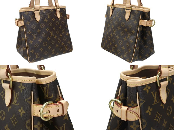 極美品 LOUIS VUITTON ルイヴィトン パティニョール ハンドバッグ M51156 モノグラムキャンバス ブラウン 中古 4b007306
