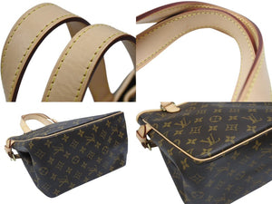 極美品 LOUIS VUITTON ルイヴィトン パティニョール ハンドバッグ M51156 モノグラムキャンバス ブラウン 中古 4b007306