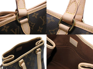 極美品 LOUIS VUITTON ルイヴィトン パティニョール ハンドバッグ M51156 モノグラムキャンバス ブラウン 中古 4b007306