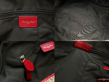 画像をギャラリービューアに読み込む, 極美品 Christian Dior クリスチャンディオール トロッター ハンドバッグ 08RU 0074 ラスタカラー キャンバス レザーシルバー金具 中古 4b004322