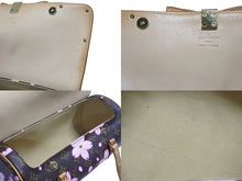 Load image into Gallery viewer, LOUIS VUITTON ルイヴィトン パピヨン ハンドバッグ M92009 モノグラム チェリーブロッサム ブラウン ピンク 村上隆 美品 中古 4b007311