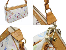 画像をギャラリービューアに読み込む, 極美品 LOUIS VUITTON ルイヴィトン ポシェット アクセソワール アクセサリーポーチ M92649 モノグラム マルチカラー 村上隆 中古 4b007313