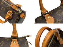 Load image into Gallery viewer, LOUIS VUITTON ルイヴィトン ミニスピーディ ハンドバッグ モノグラム M41534 PVC ブラウン 美品 中古 4b007314