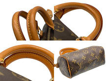 Load image into Gallery viewer, LOUIS VUITTON ルイヴィトン ミニスピーディ ハンドバッグ モノグラム M41534 PVC ブラウン 美品 中古 4b007314