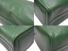 Load image into Gallery viewer, LOUIS VUITTON ルイヴィトン スピーディ30 ハンドバッグ M43004 カバン エピ グリーン レザー ゴールド金具 美品 中古 4b007315