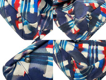 画像をギャラリービューアに読み込む, 極美品 CHANEL シャネル エアライン キャンバス マルチカラー Wフラップ Wチェーンショルダーバッグ 22番台 中古 4b007318