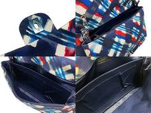 画像をギャラリービューアに読み込む, 極美品 CHANEL シャネル エアライン キャンバス マルチカラー Wフラップ Wチェーンショルダーバッグ 22番台 中古 4b007318