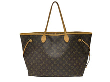 Load image into Gallery viewer, 極美品 LOUIS VUITTON ルイヴィトン ネヴァーフル GM ハンドバッグ M40157 ブラウン PVC レザー ゴールド金具 中古 4b007320