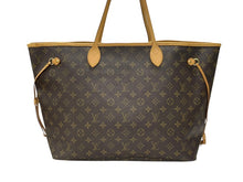 Load image into Gallery viewer, 極美品 LOUIS VUITTON ルイヴィトン ネヴァーフル GM ハンドバッグ M40157 ブラウン PVC レザー ゴールド金具 中古 4b007320