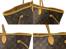 Load image into Gallery viewer, 極美品 LOUIS VUITTON ルイヴィトン ネヴァーフル GM ハンドバッグ M40157 ブラウン PVC レザー ゴールド金具 中古 4b007320