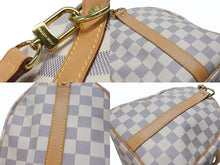 Load image into Gallery viewer, 極美品 LOUIS VUITTON ルイヴィトン スピーディ バンドリエール30 ハンドバッグ N40592 ホワイト ブラウン ゴールド金具 中古 4b007323