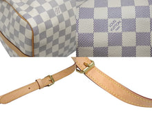 Load image into Gallery viewer, 極美品 LOUIS VUITTON ルイヴィトン スピーディ バンドリエール30 ハンドバッグ N40592 ホワイト ブラウン ゴールド金具 中古 4b007323