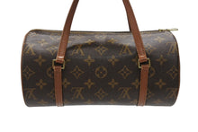 Load image into Gallery viewer, LOUIS VUITTON ルイヴィトン パピヨン26 ハンドバッグ M51386 モノグラム PVC レザー ブラウン ゴールド金具 美品 中古 4b007325