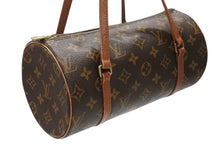 Load image into Gallery viewer, LOUIS VUITTON ルイヴィトン パピヨン26 ハンドバッグ M51386 モノグラム PVC レザー ブラウン ゴールド金具 美品 中古 4b007325