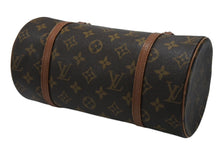 Load image into Gallery viewer, LOUIS VUITTON ルイヴィトン パピヨン26 ハンドバッグ M51386 モノグラム PVC レザー ブラウン ゴールド金具 美品 中古 4b007325