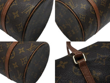Load image into Gallery viewer, LOUIS VUITTON ルイヴィトン パピヨン26 ハンドバッグ M51386 モノグラム PVC レザー ブラウン ゴールド金具 美品 中古 4b007325