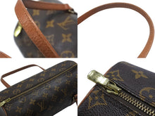 Load image into Gallery viewer, LOUIS VUITTON ルイヴィトン パピヨン26 ハンドバッグ M51386 モノグラム PVC レザー ブラウン ゴールド金具 美品 中古 4b007325