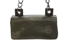 画像をギャラリービューアに読み込む, 極美品 CHANEL シャネル クルーズライン ワンショルダーバッグ 8番台 ココマーク カーフスキン オリーブ シルバー金具 中古 4b007332