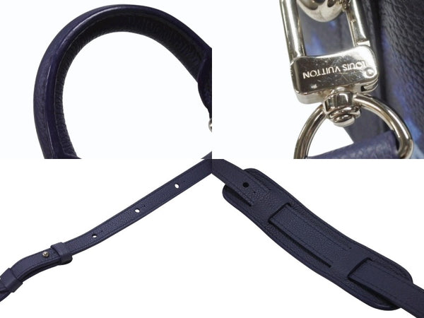 極美品 LOUIS VUITTON ルイヴィトン 2WAY ウォーターカラー モノグラム ブルー キーポルXS ミニハンドバッグ M57844 中古 4b007334