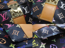 Load image into Gallery viewer, 極美品 LOUIS VUITTON ルイヴィトン スピーディ30 ハンドバッグ M92642 モノグラム マルチカラー ブラック ゴールド金具 村上隆 中古 4b007335