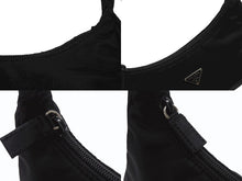 画像をギャラリービューアに読み込む, 極美品 Prada プラダ ミニハンドバッグ ワンハンドル レディース ネロ ブランド ロゴ ナイロン MV515 黒 ブラック 中古 4b0077337