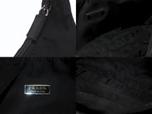 画像をギャラリービューアに読み込む, 極美品 Prada プラダ ミニハンドバッグ ワンハンドル レディース ネロ ブランド ロゴ ナイロン MV515 黒 ブラック 中古 4b0077337