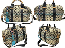 画像をギャラリービューアに読み込む, 極美品 LOUIS VUITTON ルイヴィトン トゥアレグ ボストンバッグ M40360 モノグラムシュシュ ゴールド金具 中古 4b007340