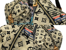 画像をギャラリービューアに読み込む, 極美品 LOUIS VUITTON ルイヴィトン トゥアレグ ボストンバッグ M40360 モノグラムシュシュ ゴールド金具 中古 4b007340