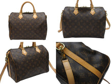Load image into Gallery viewer, 極美品 LOUIS VUITTON ルイヴィトン ハンドバッグ 2way M41112 スピーディバンドリエール30 モノグラム 中古 4b007342