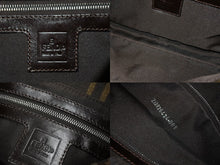 画像をギャラリービューアに読み込む, FENDI フェンディ マンマバケット ワンショルダーバッグ ズッカ柄 キャンバス レザー ブラウン シルバー金具 美品 中古 4b007344