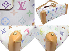 画像をギャラリービューアに読み込む, 極美品 LOUIS VUITTON ルイヴィトン エライザ ワンショルダーバッグ M40098 村上隆 ホワイト モノグラムマルチカラー 中古 4b007345