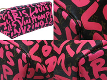 画像をギャラリービューアに読み込む, 極美品 LOUIS VUITTON ルイヴィトン トートバッグ ネヴァーフルGM モノグラムグラフィティ フューシャ M93701 中古 4b007346