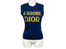 画像をギャラリービューアに読み込む, 極美品 Christian Dior クリスチャンディオール J'ADORE DIOR ジャドール タンクトップ 2A12155300 サイズ36 ガリアーノ期 中古 4b007358