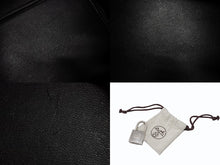 画像をギャラリービューアに読み込む, 新品同様 オーダー品 HERMES エルメス ハンドバッグ オータクロア40 ブラック Y刻印 トゴ マット金具 中古 4b007362