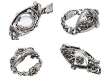 画像をギャラリービューアに読み込む, CHROME HEARTS クロムハーツ x ROLEX ロレックス エアキング Ref.5500 CHプラスクラシックリンク ウォッチブレスレット 美品 中古 4b007367