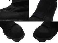 画像をギャラリービューアに読み込む, 極美品 CHROME HEARTS クロムハーツ x RICK OWENS リックオウエンス アーミーブーツ サイズ43 ダガージップ CHプラス装飾 中古 4b007369