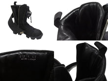 画像をギャラリービューアに読み込む, 極美品 CHROME HEARTS クロムハーツ x RICK OWENS リックオウエンス アーミーブーツ サイズ43 ダガージップ CHプラス装飾 中古 4b007369