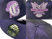 Load image into Gallery viewer, 新品同様 NEW ERA ニューエラ CAPTURE THE FLAG Dipset DIPLOMATS ディプセット ディプロマッツ 2004年 50周年記念 世界288個限定 ベースボールキャップパープル 4b007370