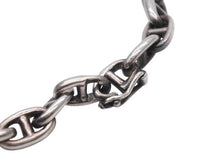 画像をギャラリービューアに読み込む, HERMES エルメス ヴィンテージ シェーヌダンクルTPM ブレスレット 29コマ 重量約14.2g 全長約19cm シルバー925 美品 中古 4b007371