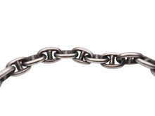 画像をギャラリービューアに読み込む, HERMES エルメス ヴィンテージ シェーヌダンクルTPM ブレスレット 29コマ 重量約14.2g 全長約19cm シルバー925 美品 中古 4b007371