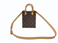画像をギャラリービューアに読み込む, 極美品 LOUIS VITTON ルイヴィトン プティットサックプラ ハンドバッグ 2WAY M69442 モノグラム ブラウン ゴールド金具 中古 4b007379