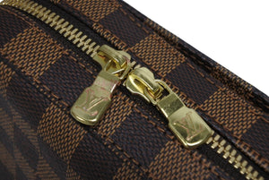 極美品 LOUIS VUITTON ルイヴィトン ジェロニモス ウエストバッグ ボディバッグ N51994 ダミエ ブラウン 中古 4b010738