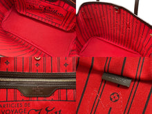 Load image into Gallery viewer, 極美品 LOUIS VUITTON ルイヴィトン ネヴァーフルPM ハンドバッグ N51109 ダミエキャンバス ブラウン ゴールド金具 中古 4b007380