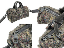 画像をギャラリービューアに読み込む, LOUIS VITTON ルイヴィトン キーポルXS LVフェルト M80821 ハンドバッグ ショルダー グレー フェルトレザー 美品 中古 4b007382